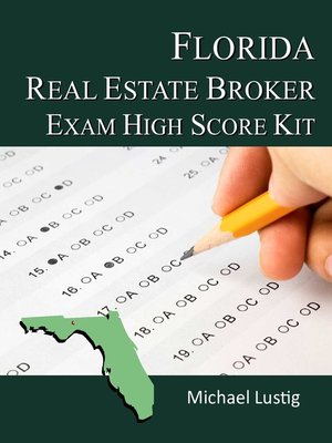 cover image of Florida Real Estate Broker Exam High-Score Kit